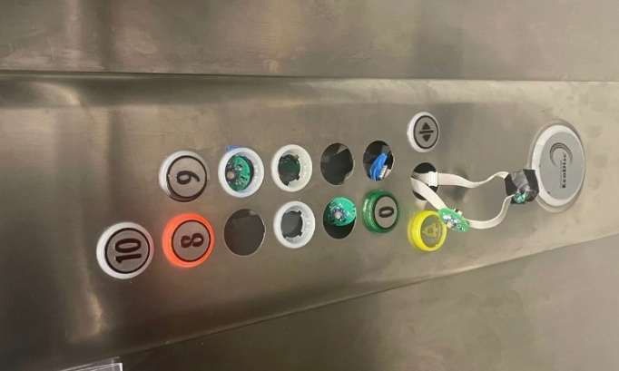 installation d’une caméra dans les ascenseurs