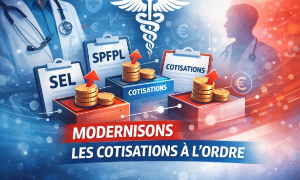 MÉDECINS : Pour une cotisation ordinale juste, proportionnée et adaptée à l’exercice médical moderne