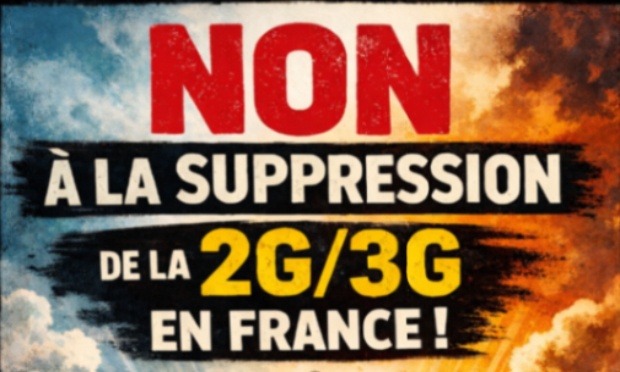 Non à la suppression de la 2G/3G en France !