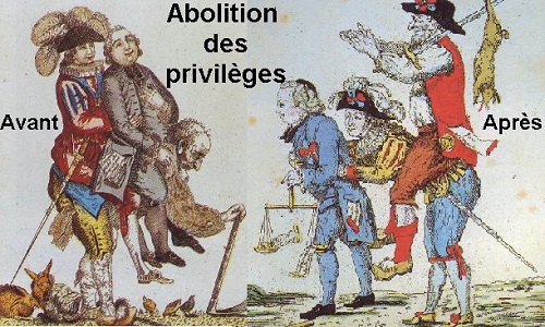 Abolition des privilèges