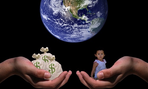 Non au trafic d'enfants