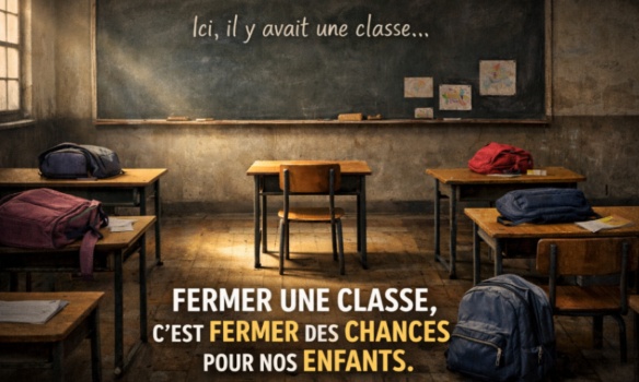 Maintien de la classe à l'école maternelle les bords de la Garonne à St Louis de Montferrand