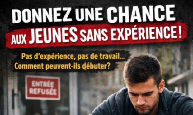 Stop a l'injustice pour les jeunes qui veulent travailler