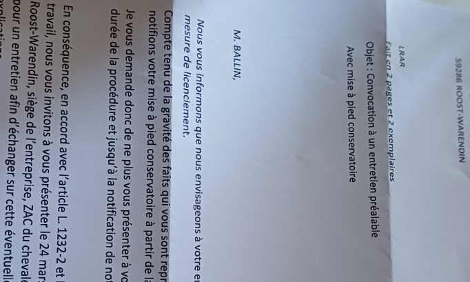 Pour le paiement immédiat des salaires impayés et la justice