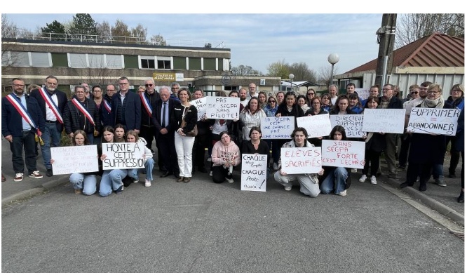 Non à la suppression du poste de directeur de Segpa au collège Blanc Marais