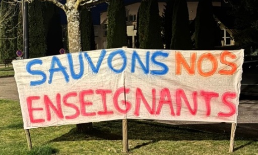Notre école est en danger : Non à la fermeture d’une classe au groupe scolaire d’hadol !