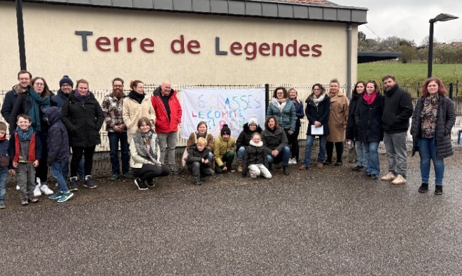 Non à la fermeture de ma classe !