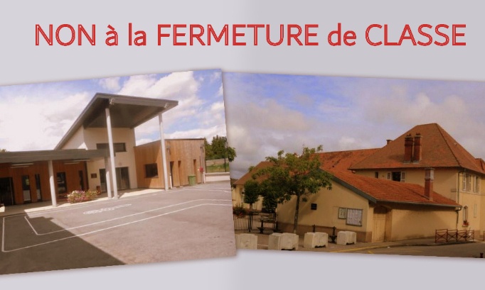NON à la fermeture d'une classe au RPI Réhainviller-Hériménil