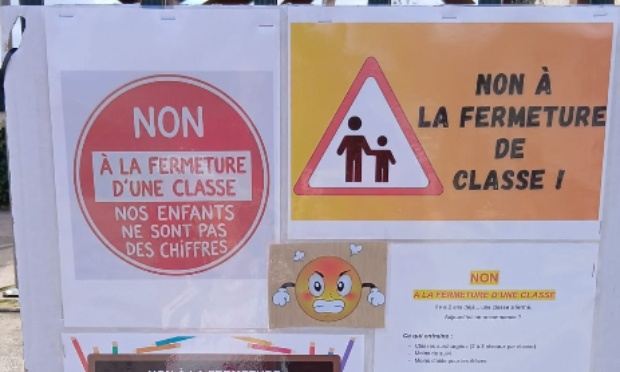 Stop à la fermeture d'une classe à l'école de Chamouilley