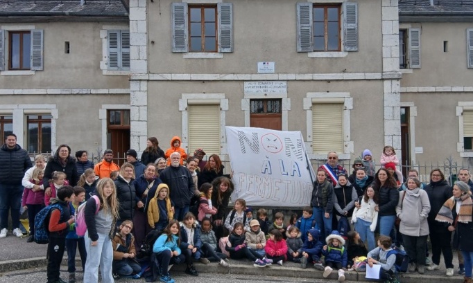 Pour le maintien de la 6ème classe de l’école de Montloup (74)