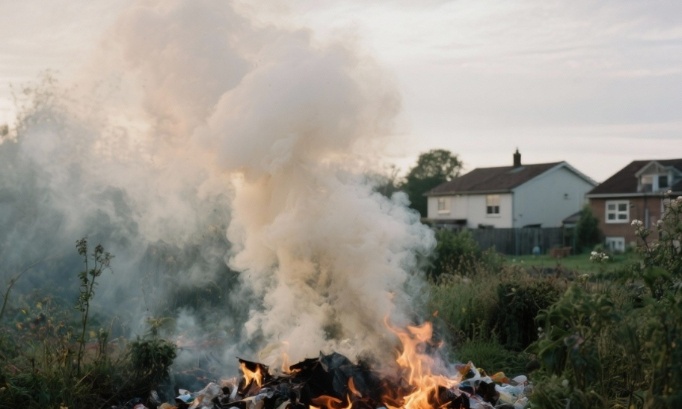 Stop aux brûlages illégaux de déchets à Vauchrétien et Brissac Loire Aubance