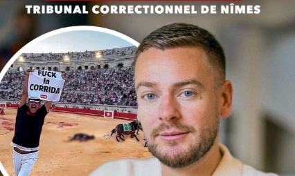 Soutien envers PETA et Jeremstar - STOP CORRIDA