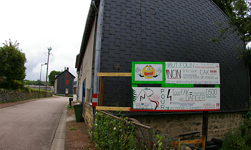 Non à une tour de 45m sur le Haut Folin, sommet du Morvan