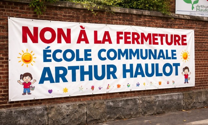 Pour sauver notre école : Stop à la fermeture imminente maintenant