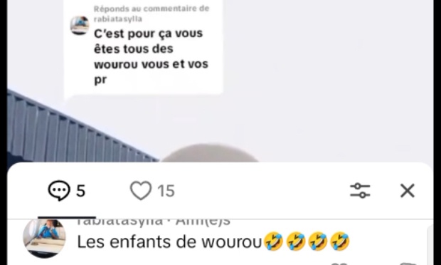 Pour porter plainte contre Mademoiselle Rabiatta SYLLA pour diffamation