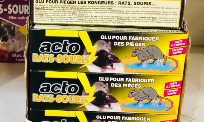 Interdisez les pi&egrave;ges collants cruels au magasin METRO de Quimper