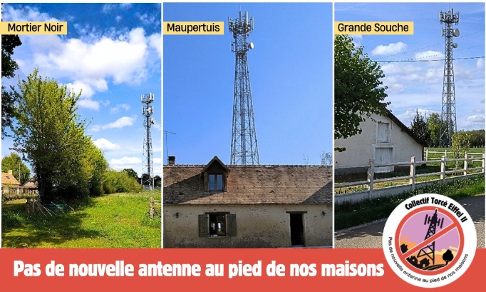 Pas de nouvelle antenne au pied de nos maisons !