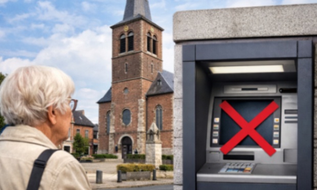 Un distributeur de liquide &agrave; Houdeng!