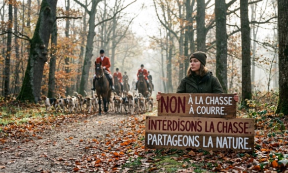 Pour l'interdiction de la chasse &agrave; courre et une r&eacute;forme globale de la chasse en France