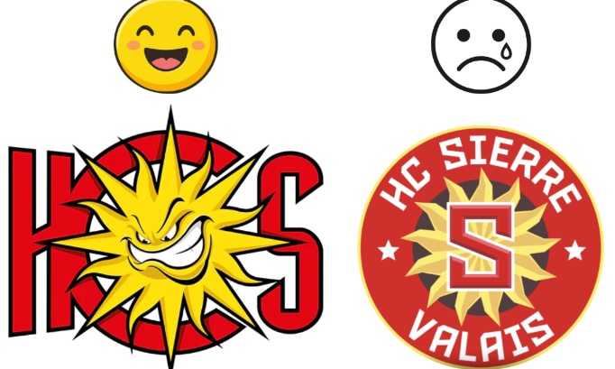 Retour &agrave; l'ancien logo du HC Sierre