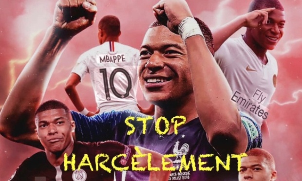 Stop au harcèlement contre Mbappé