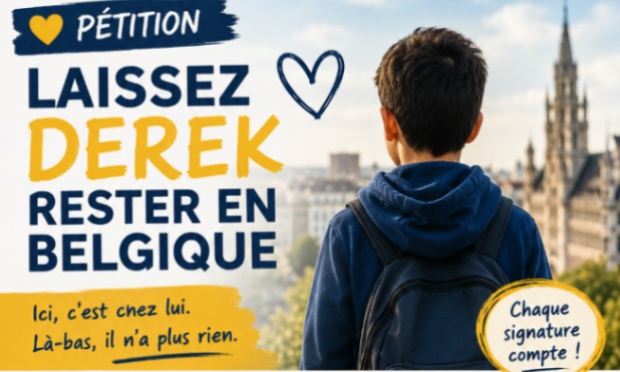 Une place pour Derek en Belgique avec ses confrères
