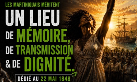 UN LIEU DE M&Eacute;MOIRE, DE TRANSMISSION ET DE DIGNIT&Eacute;  D&Eacute;DI&Eacute; AU 22 MAI 1848