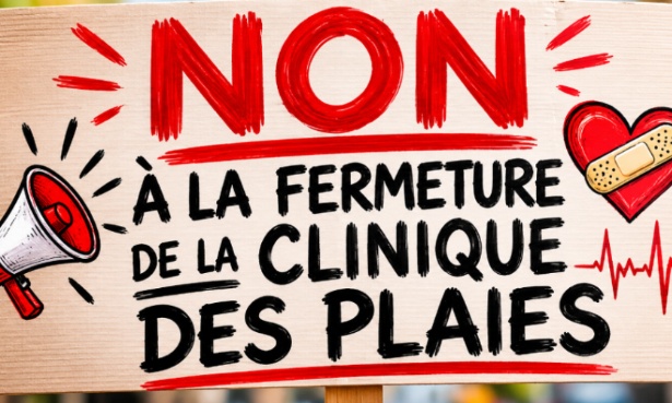 Stop à la fermeture des cliniques des plaies Charleroi et Chimay