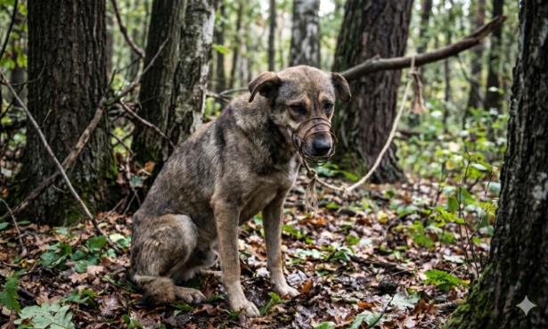 Des chiens de chasse retrouv&eacute;s musel&eacute;s au fil de fer, affam&eacute;s et abandonn&eacute;s. Stop &agrave; cette pratique !