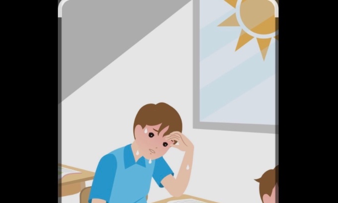 Stop à la chaleur aux écoles de Baho