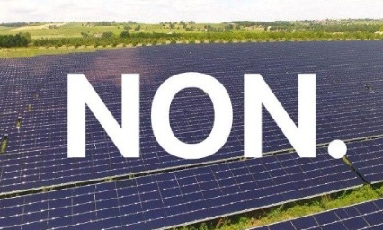 Non aux centrales agrivolta&iuml;ques sur les Espaces Naturels Agricoles et Forestiers