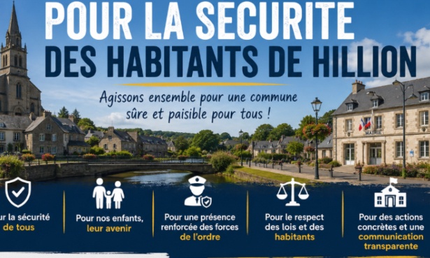 Pétition pour la sécurité des habitants de Hillion