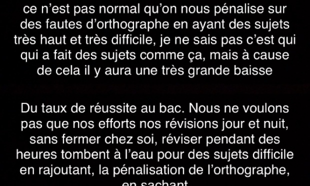 L&rsquo;indulgence de la correction au bac