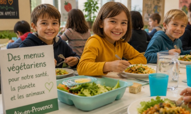 Pour une restauration scolaire inclusive: demande de repas de substitution à Aix-en-Provence