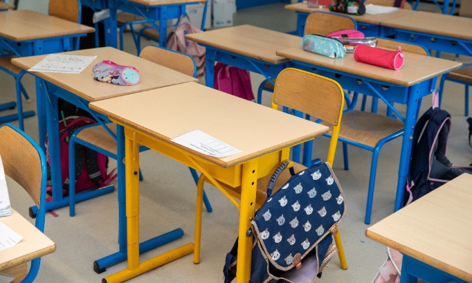 Pour l'ouverture d'une 13e classe &agrave; l'&eacute;cole Au Fil des Usses de Frangy