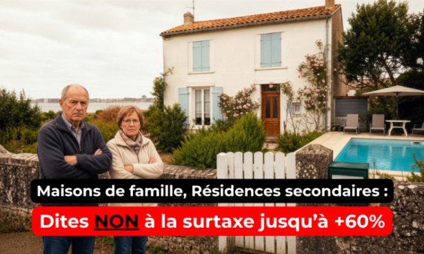 Stop au racket fiscal sur nos maisons de famille !
