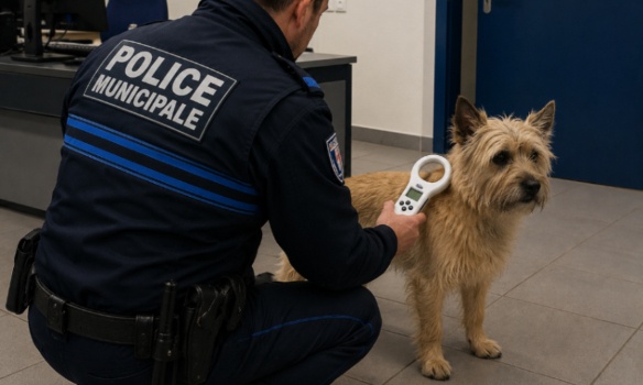 Animaux perdus : Un lecteur de puces pour la Police municipale de Levallois