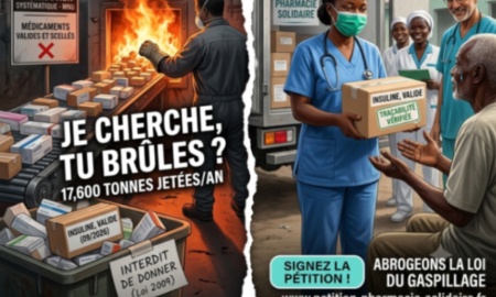 Stop au gaspillage ! Levons l'interdiction du don de médicaments.