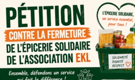 Pour le maintien de l'épicerie solidaire EKL : ne la fermez pas