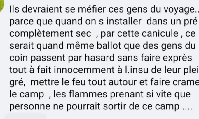 Stop aux appels au meurtre en ligne contre les Tsiganes
