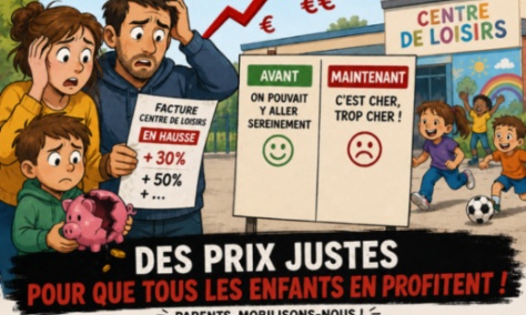 Tarification centre de loisirs