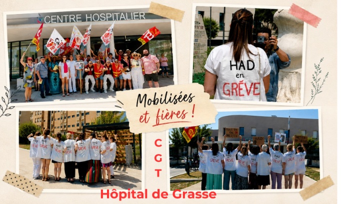 Soutenons notre service d'Hospitalisation A Domicile du CH Grasse !