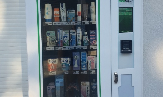 Soutenir le distributeur de parapharmacie à la Pharmacie de la Mairie à Vichy