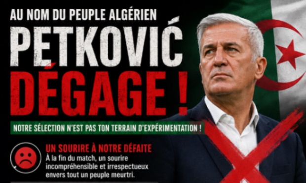 Petković Out Pétition pour le départ immédiat de Vladimir Petković à la tête de la sélection algérienne