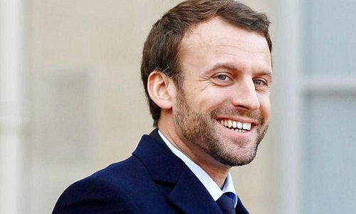 Emmanuel Macron et sa bonne parole