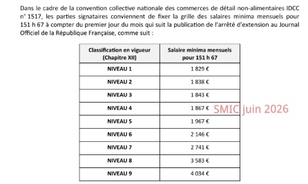 Pour la réévaluation urgente de la grille salariale du commerce du jouet