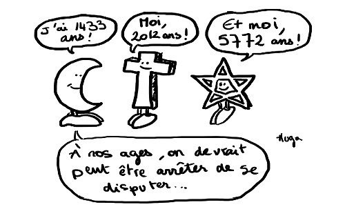 Pour le partage des lieux de culte, propriété de l'État