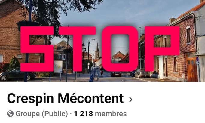 Stop au groupe Crespin Mécontent