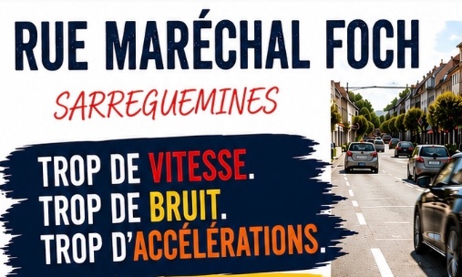 Pour une rue Mar&eacute;chal Foch plus s&ucirc;re et plus calme