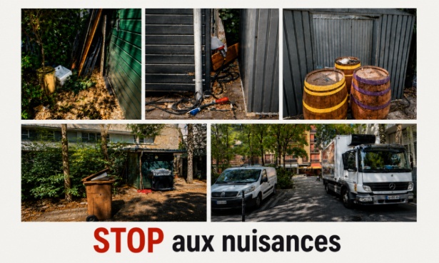 Stop aux nuisances du bar à huître Place Rhin et Danube à Colombes !